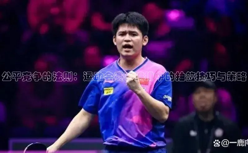 公平竞争的法则：运动会赛事编排中的抽签技巧与策略